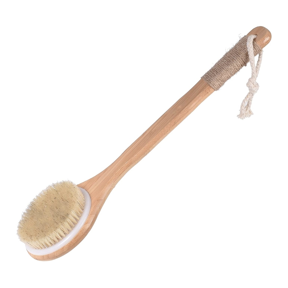 Bath body brush back scrubber